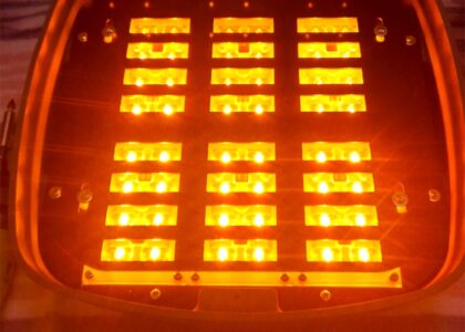 Amber LED Light Fixture